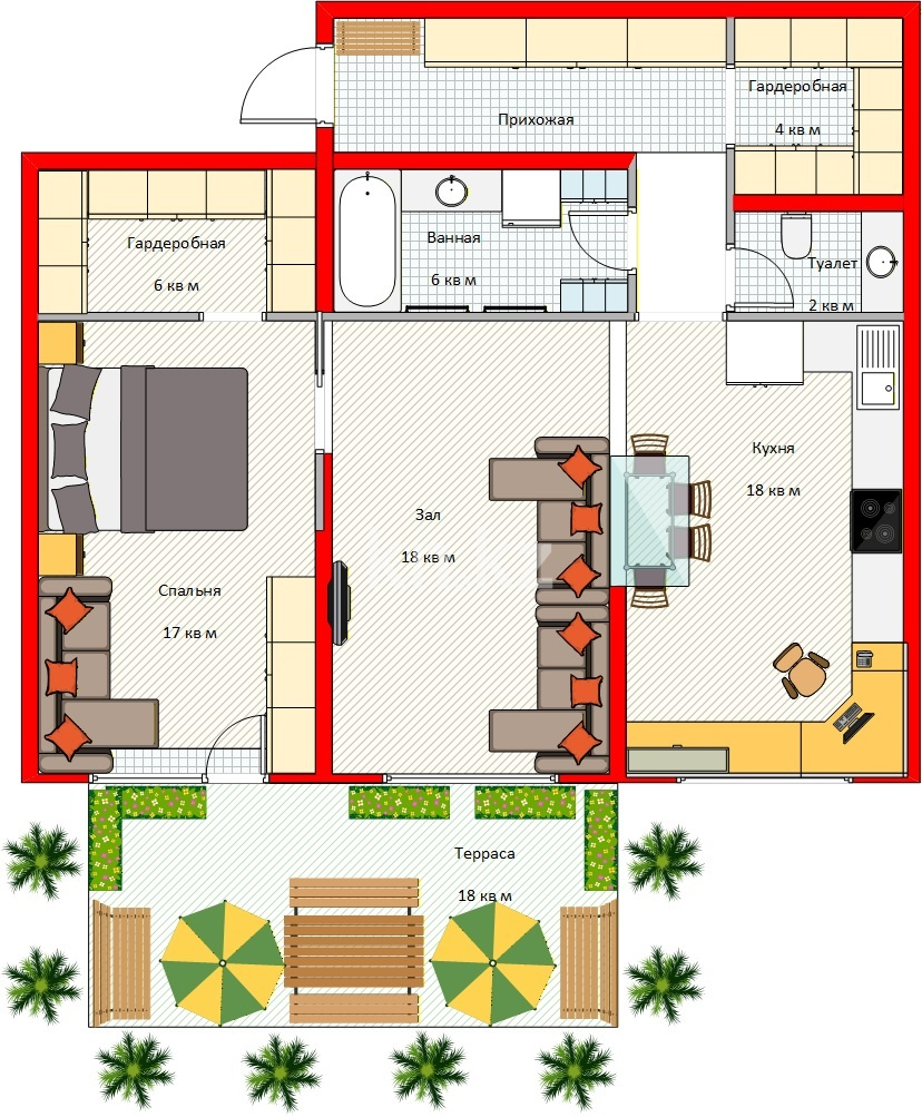 Продажа 3-комнатной квартиры, 87.3 м² в Алматы - фото 8