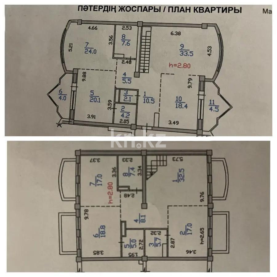 Продажа 7-комнатной квартиры, 246 м² в Алматы - фото 14