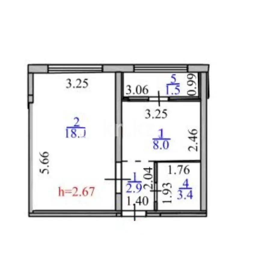 Продажа 1-комнатной квартиры, 35 м² в Астане - фото 4
