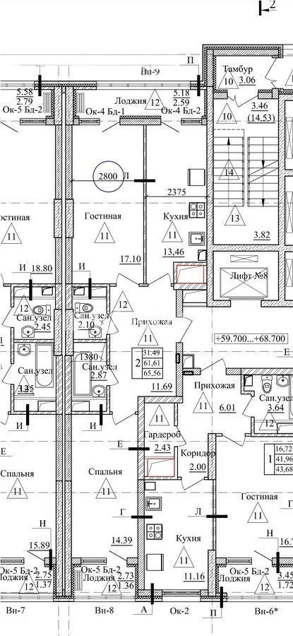 Продажа 2-комнатной квартиры, 67.5 м², пр. Тауелсыздык, дом  25 в Астане - фото 8