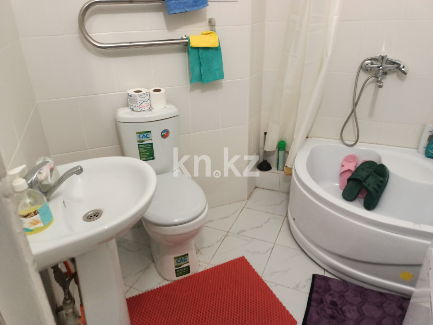 Аренда 1-комнатной квартиры посуточно, 31 м², ул. Тянь-Шаньская, дом  9г - ул. Макатаева в Алматы - фото 17