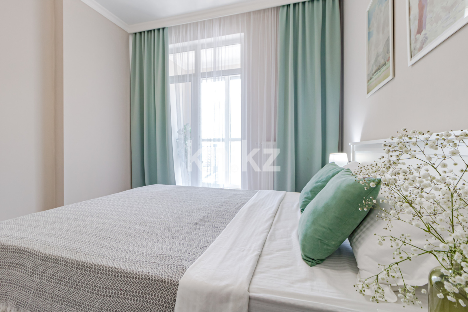 Аренда 2-комнатной квартиры посуточно, 60 м² в Астане - фото 2