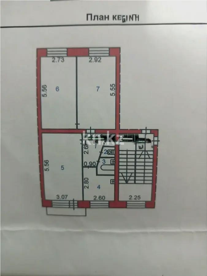 Продажа 3-комнатной квартиры, 62 м² в Караганде