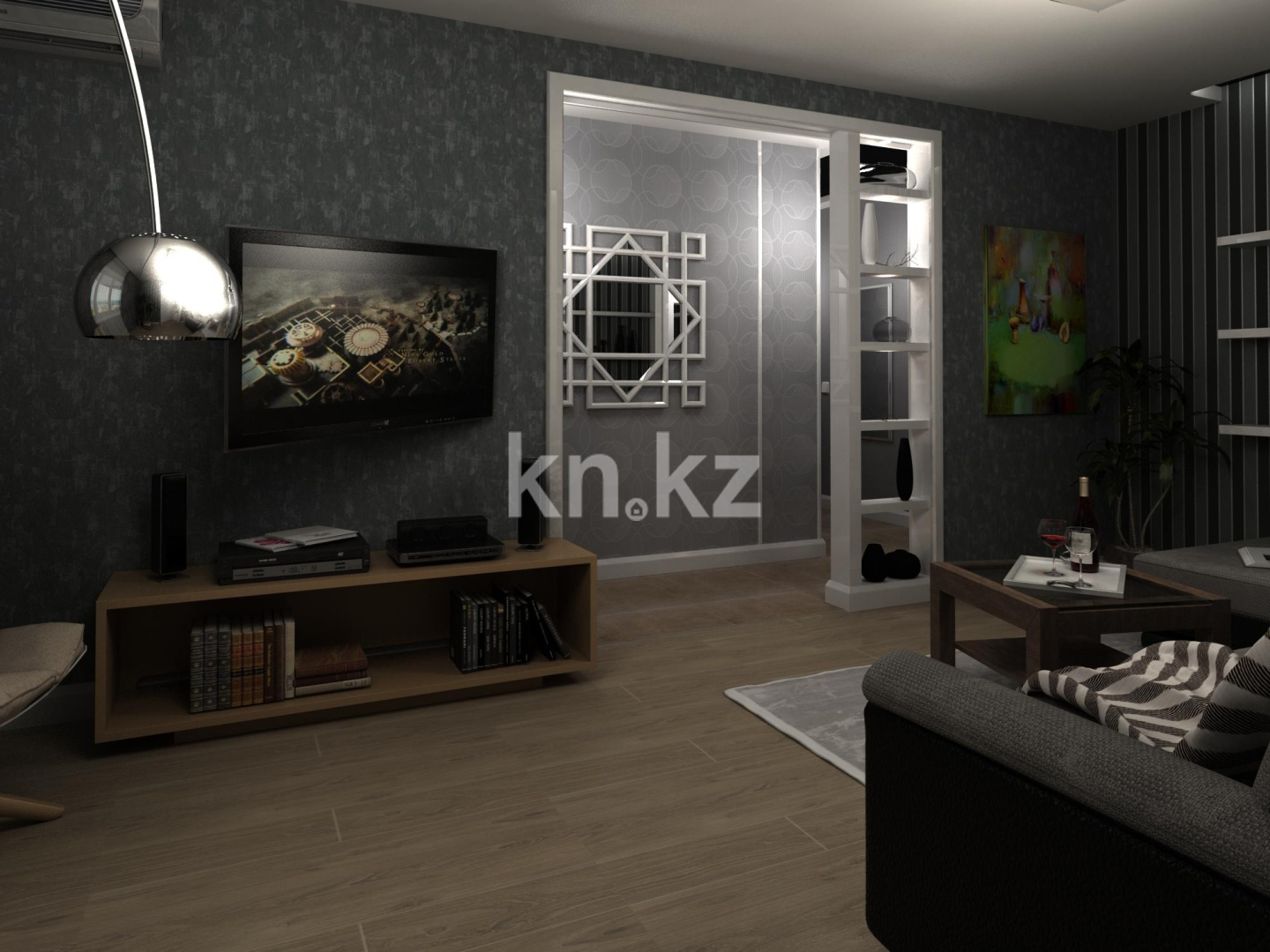 Аренда 1-комнатной квартиры посуточно, 36 м², ул. Гоголя, дом  53 в Караганде - фото 2