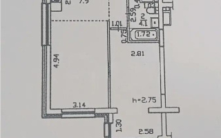 Продажа 2-комнатной квартиры, 48.5 м² - Продажа двухкомнатных квартир в Медеуском р-не Алматы
