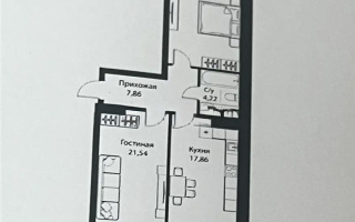 Продажа 2-комнатной квартиры, 71.4 м², ул. Жошы хана, дом  12/3 - Продажа квартир в Астане без посредников