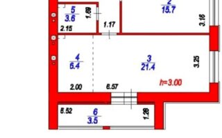 Продажа 2-комнатной квартиры, 58 м²