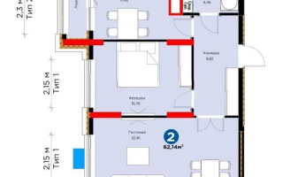 Продажа 2-комнатной квартиры, 63 м² - Продажа двухкомнатных квартир от собственников в Астане - страница 97