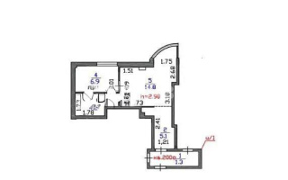 Продажа 2-комнатной квартиры, 32.3 м², ул. Масанчи, дом  98б - Продажа квартир в Алматы без посредников