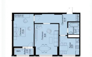 Продажа 2-комнатной квартиры, 63.65 м², ул. Е-430, дом  1 стр - Продажа квартир в новостройках Астаны с фото