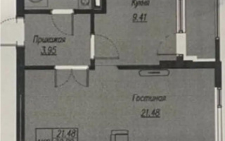 Продажа 1-комнатной квартиры, 41 м², ул. Е-496, дом  8 стр - Продажа квартир в новостройках Астаны без посредников