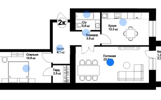 Продажа 2-комнатной квартиры, 67.8 м², ул. Молдагалиева, дом  1 стр - Продажа квартир в Казахстане