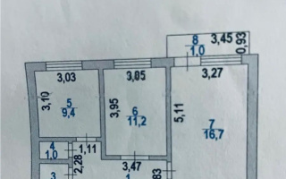 Продажа 2-комнатной квартиры, 54 м², пр. Абылай хана, дом  36 - Продажа квартир в Астане