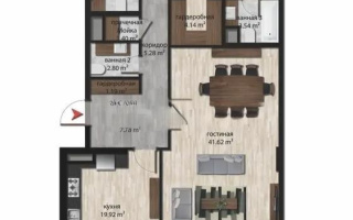 Продажа 3-комнатной квартиры, 136.42 м² - Продажа трехкомнатных квартир в Алматы - страница 24