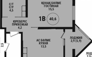 Продажа 1-комнатной квартиры, 40.6 м², ул. Сатпаева, дом  90/52 - Продажа  однокомнатных квартир в Алматы без посредников с фото
