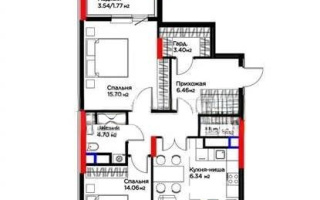 Продажа 3-комнатной квартиры, 77.67 м², ул. Рыскулова, дом  18 - Продажа  трехкомнатных квартир в новостройках Астаны
