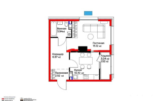 Продажа 1-комнатной квартиры, 40.17 м² - Продажа квартир в новостройках Алматы - страница 31