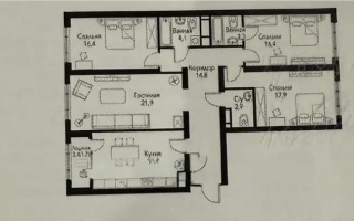 Продажа 4-комнатной квартиры, 118.6 м² - Продажа четырехкомнатных квартир от собственников в Алматы - страница 7