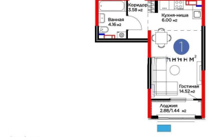 Продажа 1-комнатной квартиры, 29.7 м² - Продажа однокомнатных квартир в Казахстане - страница 26