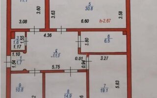 Продажа 4-комнатной квартиры, 110 м²