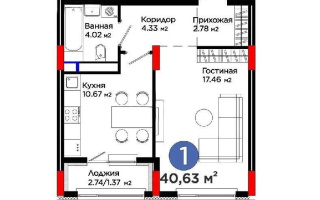 Продажа 1-комнатной квартиры, 40.63 м² - Недвижимость в Астане - страница 23