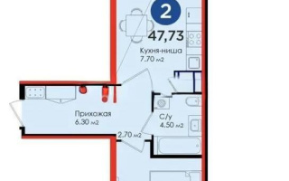 Продажа 2-комнатной квартиры, 48 м² - Продажа квартир в новостройках Астаны без посредников