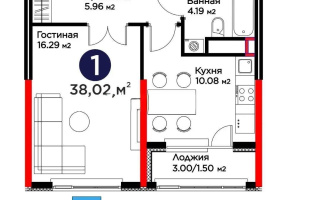 Продажа 1-комнатной квартиры, 38.02 м² - Продажа квартир в новостройках Астаны - страница 38