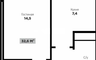 Продажа 1-комнатной квартиры, 32.6 м², пр. Тлендиева, дом  52 - Продажа  однокомнатных квартир в новостройках Астаны без посредников