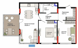 Продажа 3-комнатной квартиры, 70 м² - Продажа квартир в новостройках Астаны без посредников с фото - страница 4