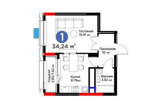 Продажа 1-комнатной квартиры, 35 м² - Продажа однокомнатных квартир от собственников в Астане - страница 19