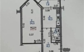 Продажа 1-комнатной квартиры, 48.8 м² - Продажа однокомнатных квартир от собственников в Алматы - страница 127