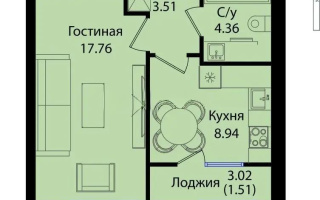 Продажа 1-комнатной квартиры, 36.1 м², ул. Е-15, дом  16 - Продажа  однокомнатных квартир в Астане без посредников