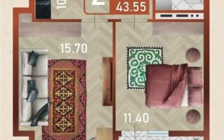 Продажа 2-комнатной квартиры, 43.55 м² - Продажа квартир в Казахстане - страница 25