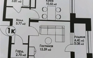Продажа 1-комнатной квартиры, 41 м² - Продажа  однокомнатных квартир в Астане без посредников
