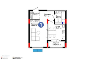 Продажа 1-комнатной квартиры, 40.64 м² - Продажа квартир в новостройках Астаны без посредников - страница 5