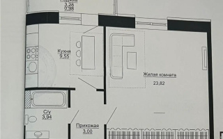 Продажа 1-комнатной квартиры, 41 м² - Продажа  однокомнатных квартир в новостройках Астаны с фото - страница 2