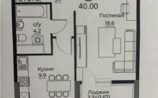 Продажа 1-комнатной квартиры, 40 м², ул. Е-429, дом  26 - Продажа квартир в Казахстане