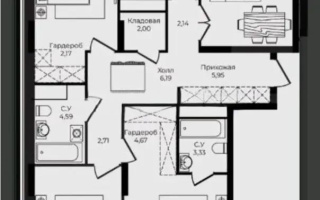 Продажа 4-комнатной квартиры, 124 м² - Продажа  четырехкомнатных квартир в новостройках Астаны