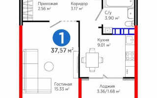 Продажа 1-комнатной квартиры, 37.57 м² - Продажа недвижимости в Алматы - страница 19