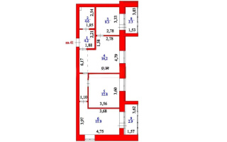 Продажа 3-комнатной квартиры, 75 м², ул. Е-314, дом  22 - Продажа квартир в Казахстане