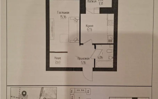 Продажа 1-комнатной квартиры, 38.25 м² - Продажа однокомнатных квартир от собственников в Астане - страница 9