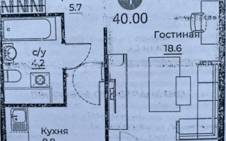 Продажа 1-комнатной квартиры, 40 м², ул. Е-429, дом  26 - Продажа  однокомнатных квартир в Астане