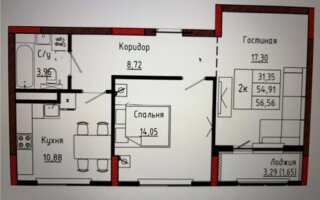Продажа 2-комнатной квартиры, 56 м² - Продажа двухкомнатных квартир от собственников в Астане - страница 12