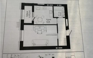 Продажа 1-комнатной квартиры, 44.9 м², ул. Таттимбета, дом  9 стр - Продажа квартир в Казахстане