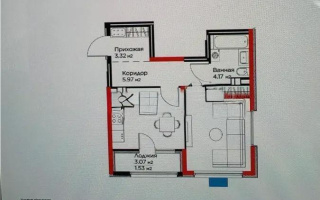 Продажа 1-комнатной квартиры, 39.19 м², мкр. Гажайып, дом  33 - Продажа квартир в Алматы без посредников