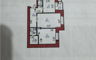 Продажа 2-комнатной квартиры, 54.5 м², ул. Мустафина, дом  21/3 - Продажа квартир в Астане