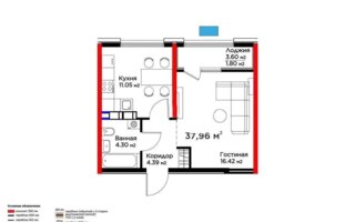 Продажа 1-комнатной квартиры, 38 м² - Продажа квартир в новостройках Алматы с фото - страница 52