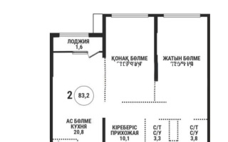 Продажа 3-комнатной квартиры, 85 м², ул. Розыбакиева, дом  211 - Продажа квартир в новостройках Алматы