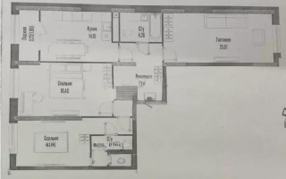 Продажа 3-комнатной квартиры, 91 м², ул. Бухар жырау, дом  12/2 - Продажа квартир в Казахстане