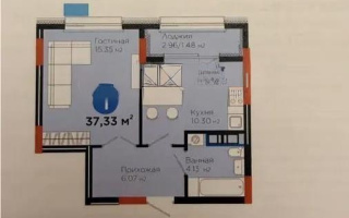 Продажа 1-комнатной квартиры, 37.33 м² - Продажа однокомнатных квартир в кирпичном доме в Астане - страница 5